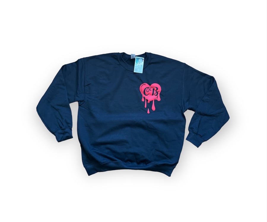 Image of CB: Hearts All In It Signature sweatshirt 