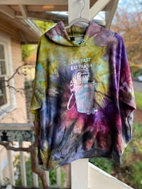 Image 1 of XL Live Fast Eat Trash Tie Dye Hoodie 1