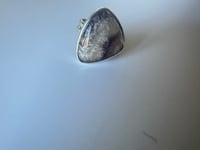 Image 1 of Trapiche Amyethyst voop ring | size 7 + MTO