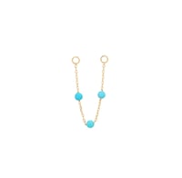 Image 1 of 3 Bead Turquoise Chain