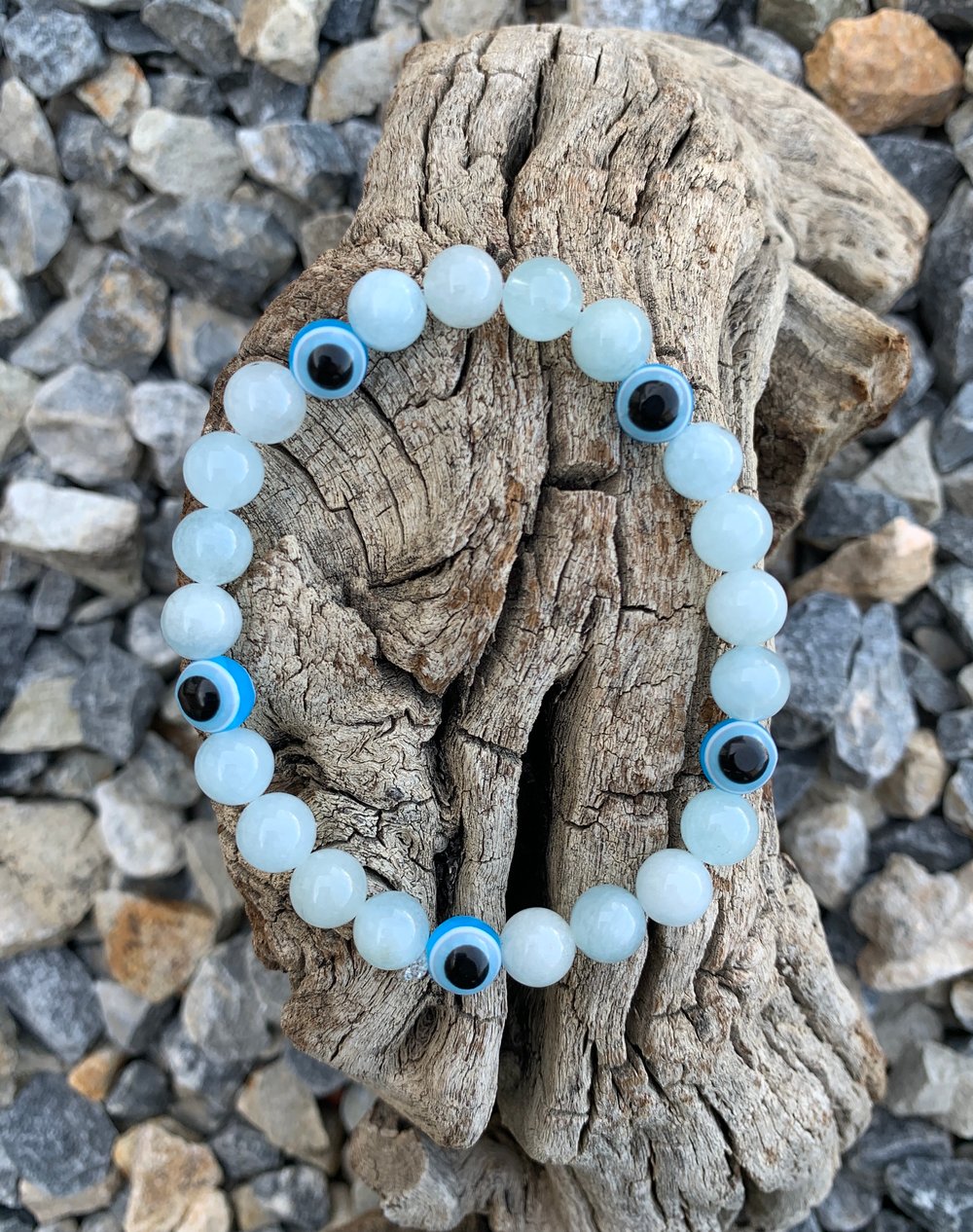 Image of Reiki Charged Mal De Azul Dos Bracelet 