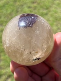 Image 1 of Smoky Quartz, Lepidolite & Tourmaline Sphere  #2916