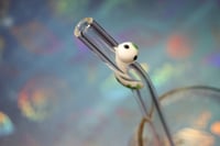 Image 16 of Borosilicate Glass Straws with Metallic Green Limited Edition Color