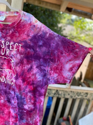 Image of 3XL Disrespect Your Surroundings Tie Dye Shirt