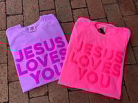 Jesus Loves Your PUFF Comfort Color T-Shirt