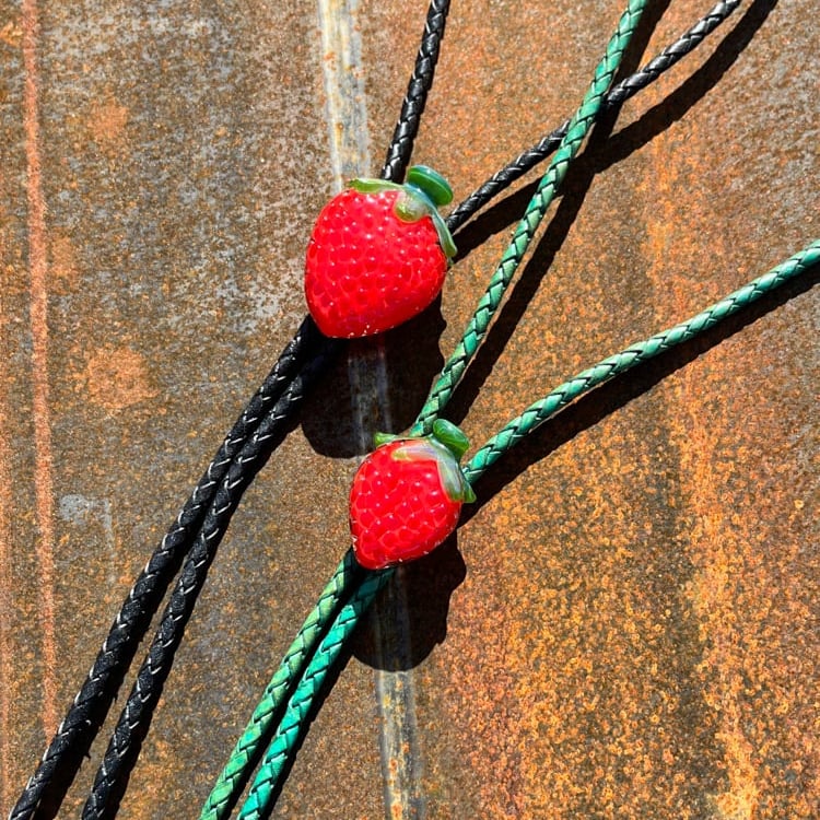 Strawberry Bolo Tie
