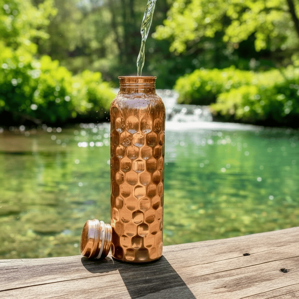 Image of Copper Water Bottle #2