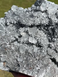 Image 3 of Quartz With UV Calcite & Chalcopyrite Specimen #2313