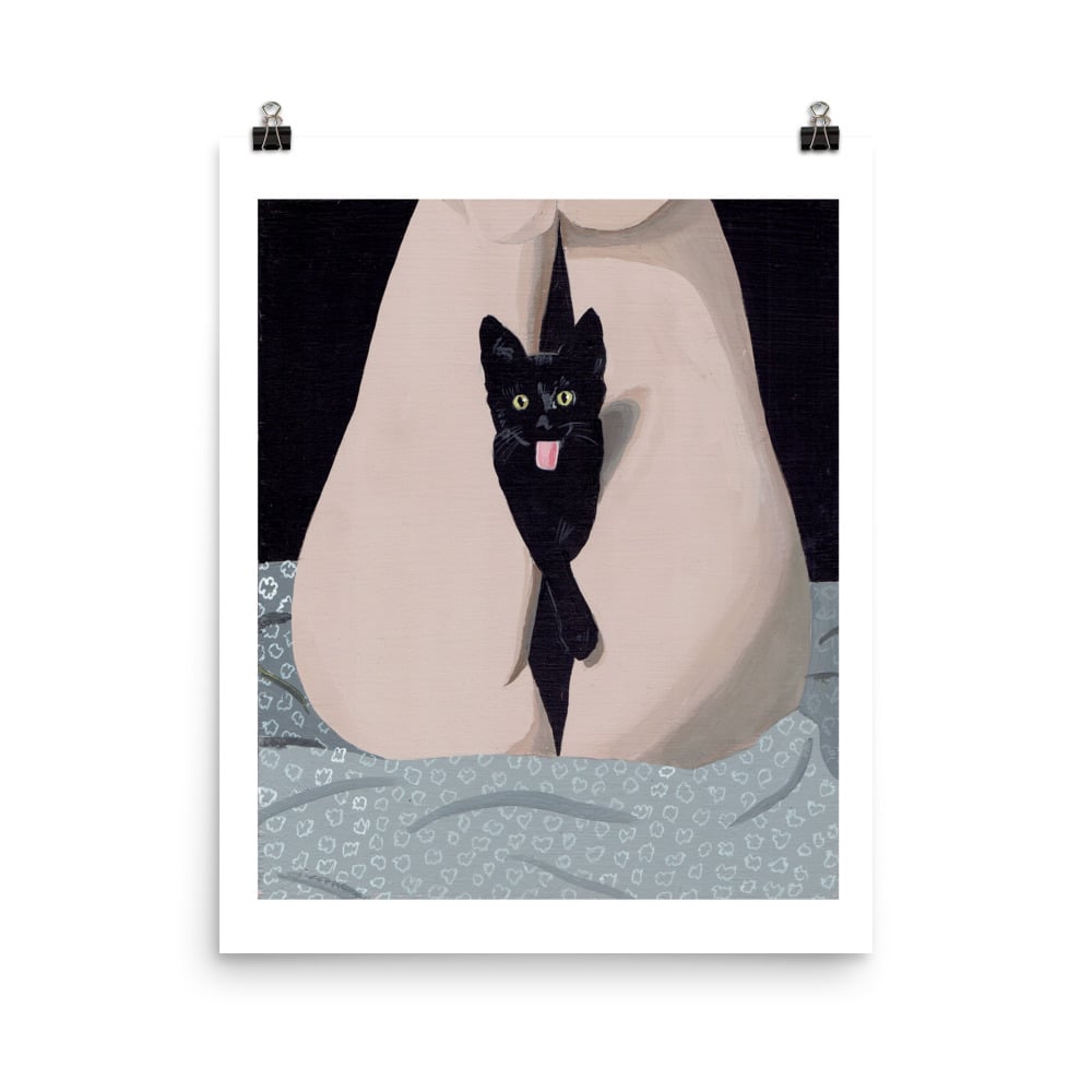 Image of A BLACK CAT POSTER