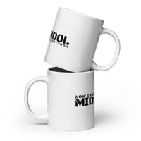 Image 2 of Now That's Midschool Gen 2 Logo White glossy mug 20oz