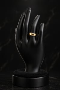 Image 3 of 24k plain gold ring 