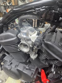 Image 5 of Honda Shadow 600 Single Carb Choke and Idle Mount 