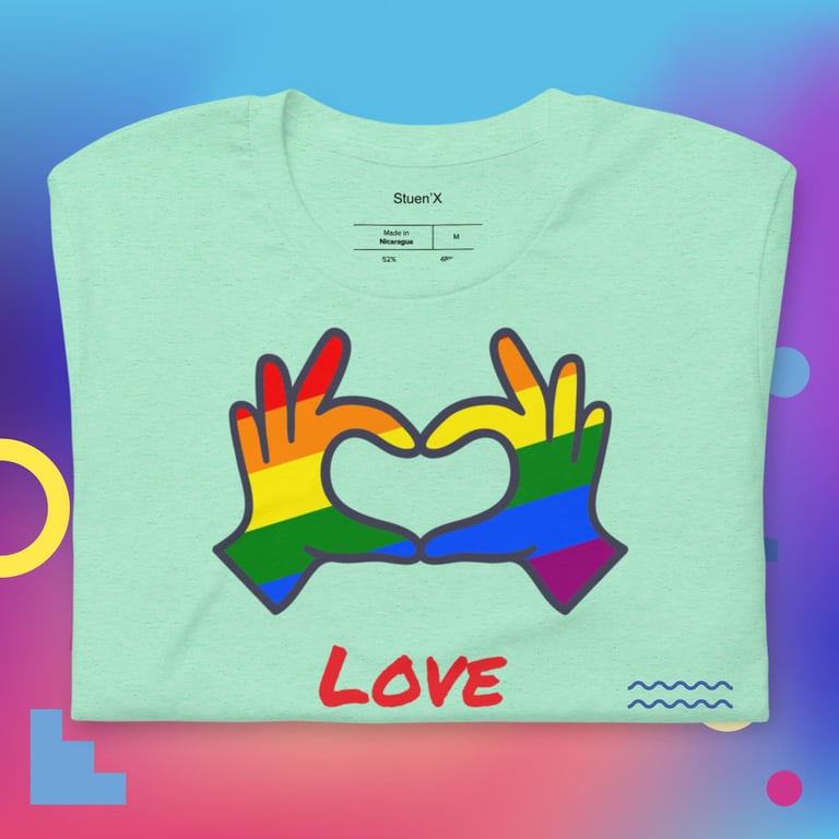 Love is Love Unisex T-shirt Image 4