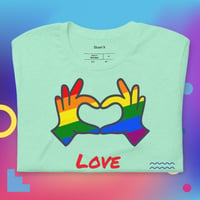 Image 4 of Love is Love Unisex T-shirt