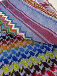 Image 1 of Denim Blue Keffiyehs (Made in Jordan)