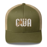 Image 2 of Chistian Waterfowlers Association CWA Branded Otto Snapback Trucker Cap