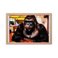 Image 25 of ZEN EXP - Hungry-Rilla Framed photo paper poster