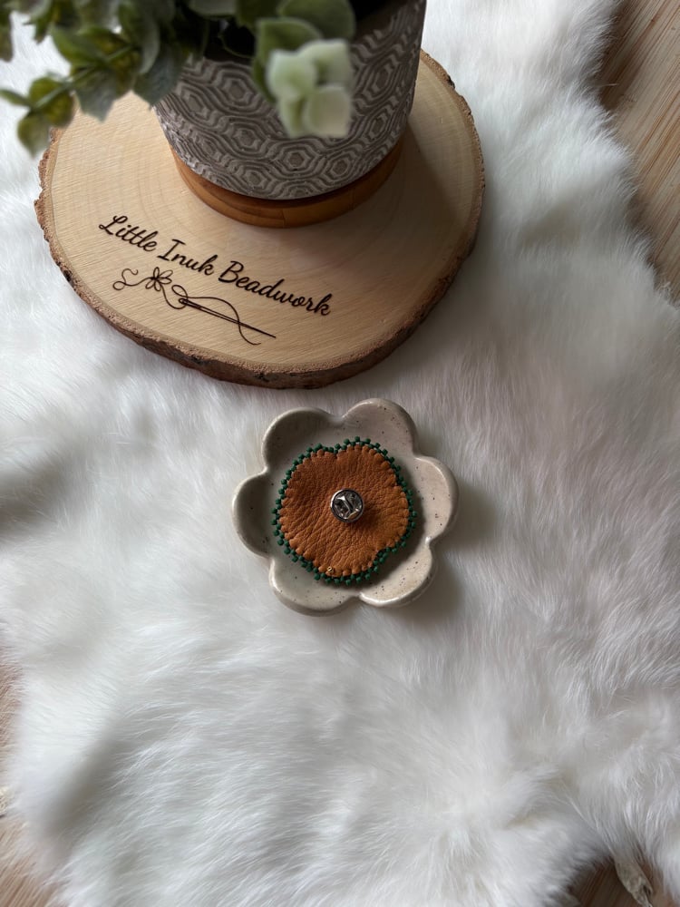 Image of Beaded Poppy