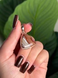 Image 2 of LAGUNA LACE AGATE PENDANT WITH CHAIN W (.925 SS)