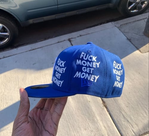 Image of BLUE FMGM SOX FITTED 