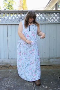 Image 3 of Drop Waist Floral Dress
