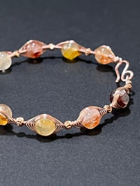 Image 3 of Hematoid Quartz Bracelet