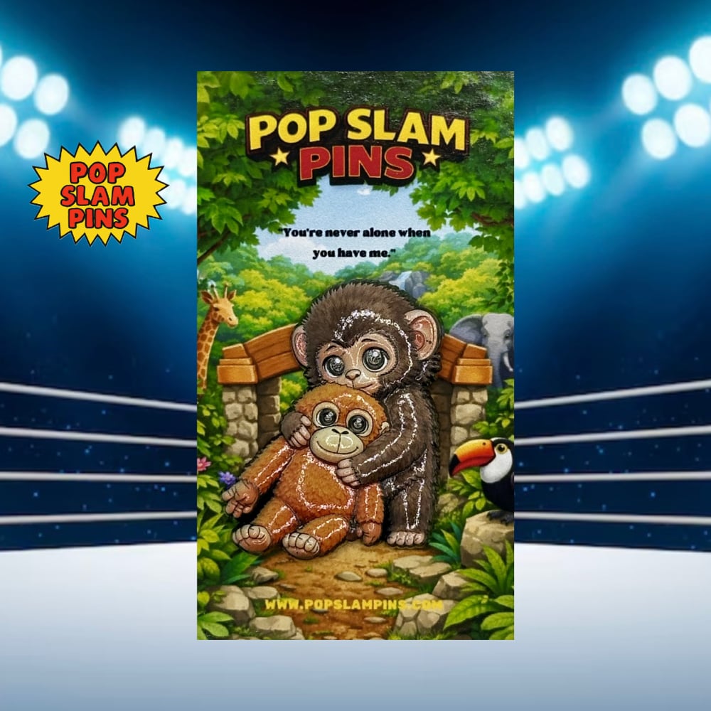 Image of Punch The Monkey - Pin