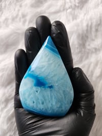 Image 9 of Blue Sardonyx Agate Teardrop Crystal - 6 Styles