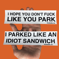 Bad Parking Bumper Sticker