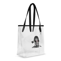 Image 2 of WINK - Clear tote bag