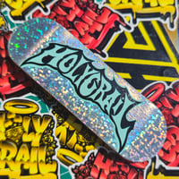 Image 1 of Silver Dot Sparkle Foil 29mm Popsicle(KING MOLD)