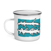 Image 2 of Dogfish Enamel Mug