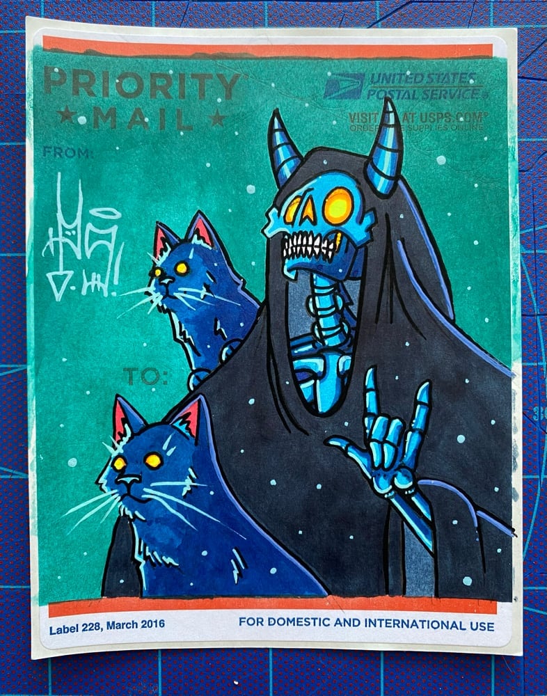 Image of ‘LUV FROM THE OTHER SIDE’ 💀🤟😸