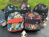 Image 4 of Color Block Backpack
