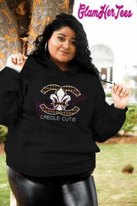 Creole Cutie Houndstooth Hoodie 