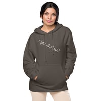 Image 2 of What's The Use Embroidered Unisex Pigment-Dyed Hoodie