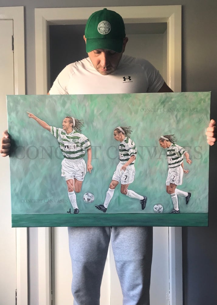 Image of Larsson ‘On Your Marks. Get Set. GOAL!’ Original 