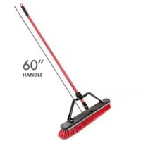 Image 7 of Libman -24 in. Heavy-Duty Multi-Surface Squeegee Push Broom with Brace and Steel Handle