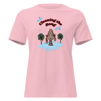 Image 3 of Cleaning The Bong Women's Relaxed T-Shirt