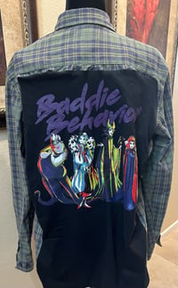 Vintage Green/Purple Cotton Shirt Disney Baddie Behavior