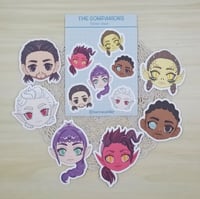 Companion stickers