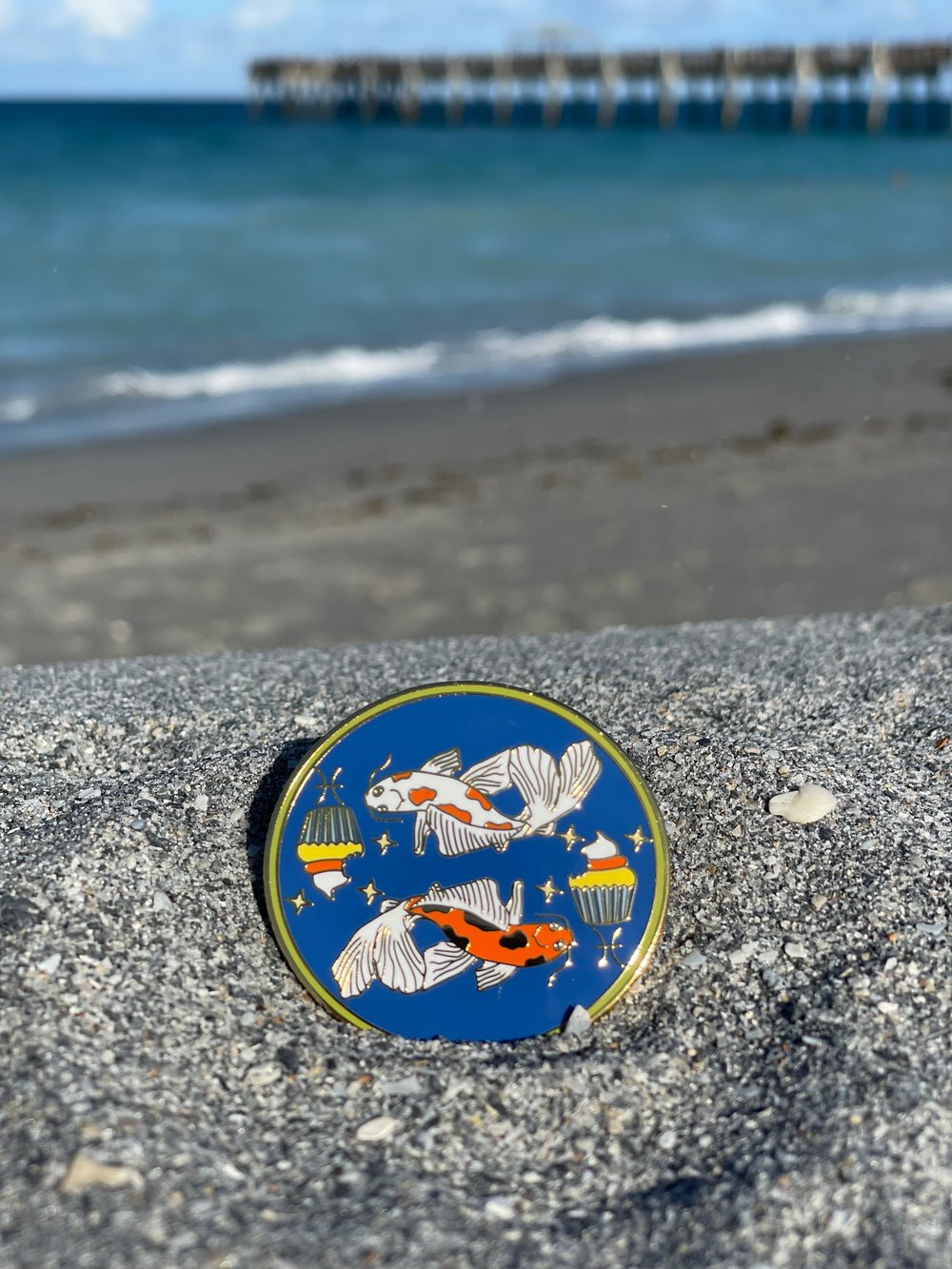 Image of Pisces Cupcake Pin