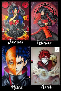 Image 3 of Naruto Kalender 2025 | Motiv 1