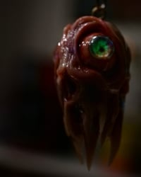 Image 23 of Flesh Oracle Snaggletooth Pendant - Handmade OOAK