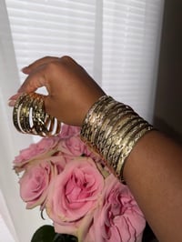 Image 1 of Gold Bangles 