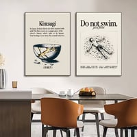 Image 3 of Home decor Life attitude quotes Poster HD art sticky wall waterproof home living room bedroom bar ae