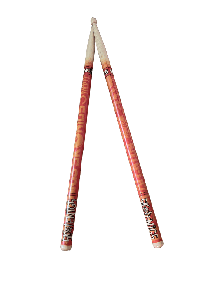 Sean Sick Jokes Haezebrouck drum sticks