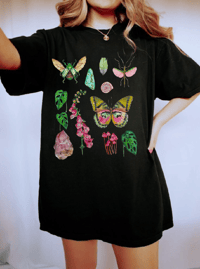 Image 1 of Libra Nature Chart Black T-shirt
