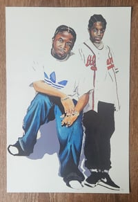 Outkast print. 12"x18"