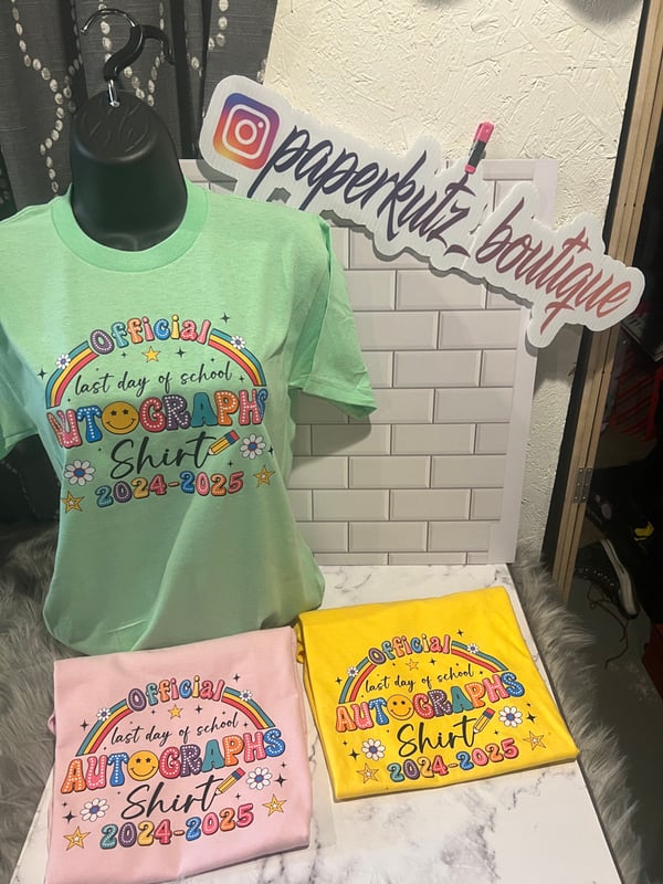 Image of Autograph T Shirts